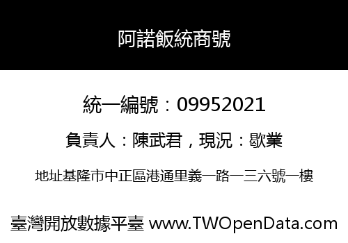 阿諾飯統商號