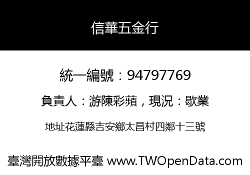 信華五金行