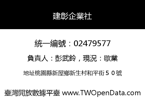 建彰企業社