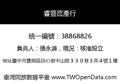 睿豐農產行