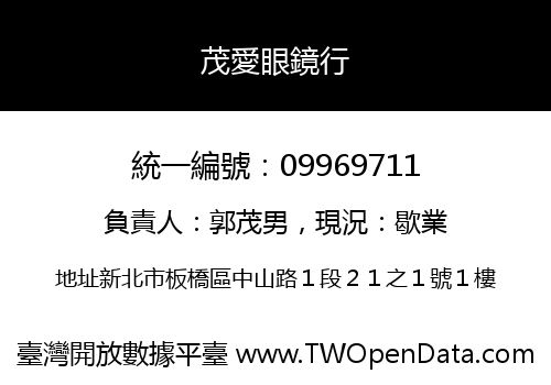 茂愛眼鏡行