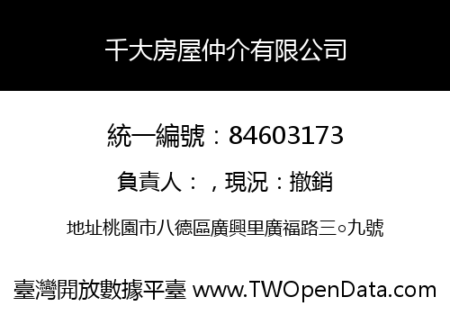 千大房屋仲介有限公司