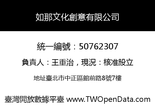 如那文化創意有限公司