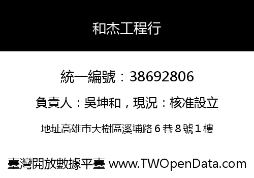 和杰工程行