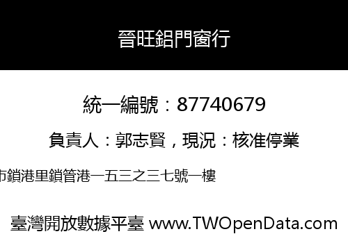 晉旺鋁門窗行