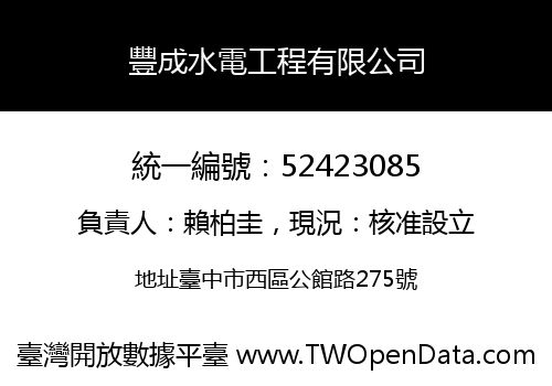 豐成水電工程有限公司