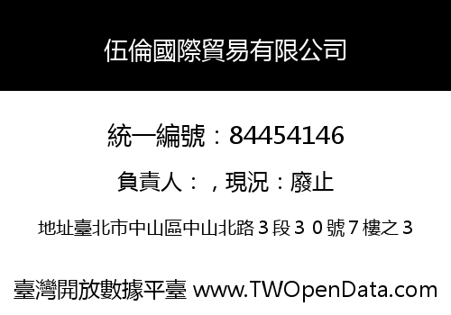 伍倫國際貿易有限公司