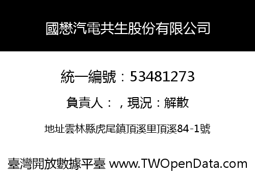 國懋汽電共生股份有限公司