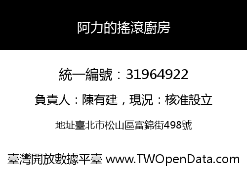 阿力的搖滾廚房