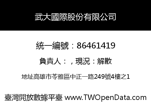 武大國際股份有限公司