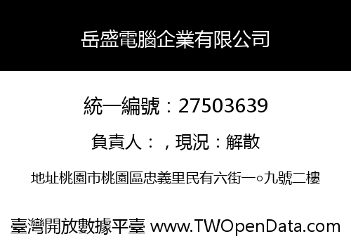 岳盛電腦企業有限公司