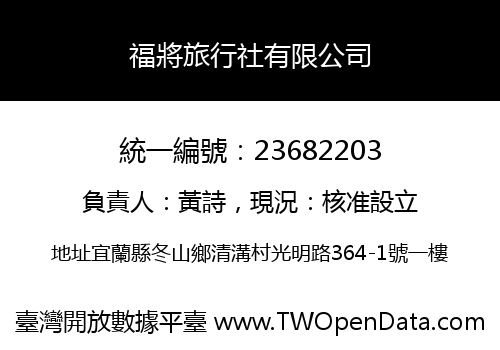 福將旅行社有限公司