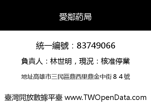 愛鄰葯局