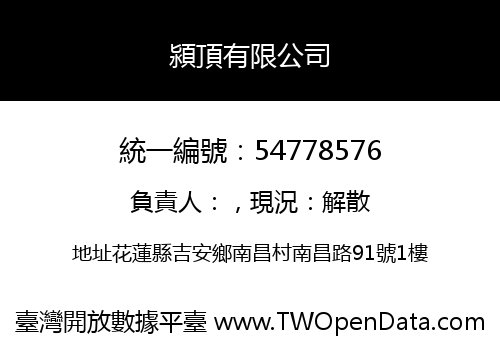 潁頂有限公司