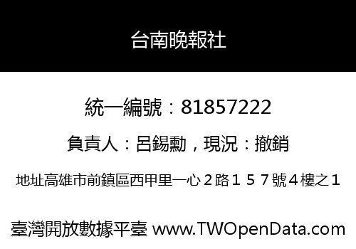 台南晚報社