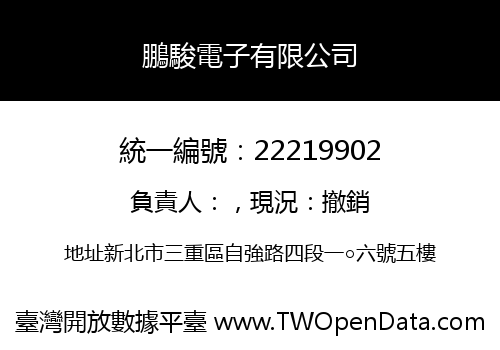 鵬駿電子有限公司