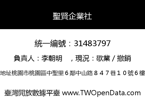 聖賢企業社