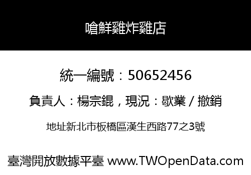 嗆鮮雞炸雞店