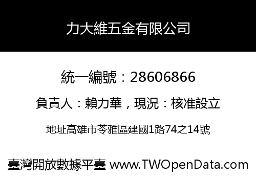 力大維五金有限公司