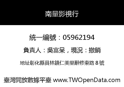 南量影視行