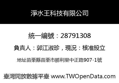 淨水王科技有限公司