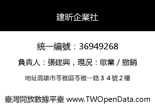 建昕企業社