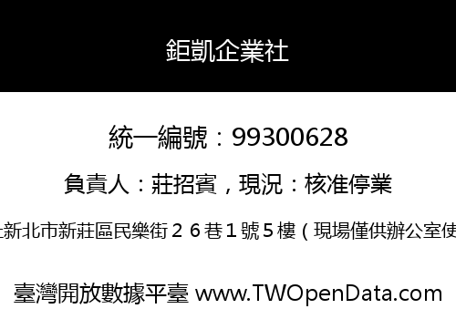 鉅凱企業社
