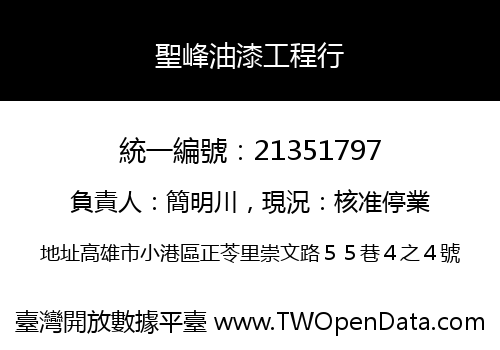 聖峰油漆工程行