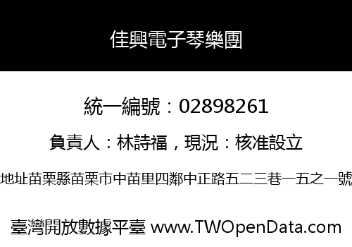 佳興電子琴樂團