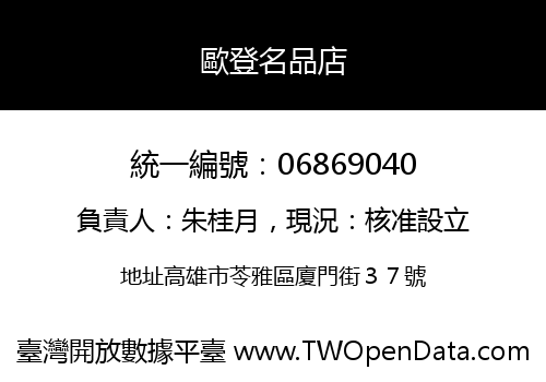 歐登名品店