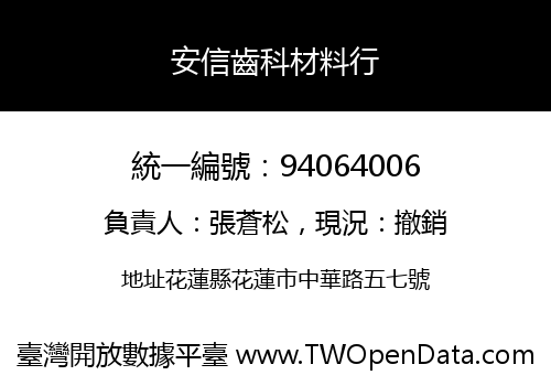 安信齒科材料行