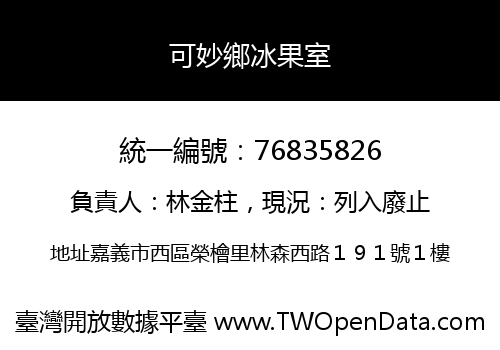 可妙鄉冰果室