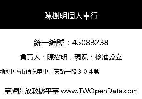 陳樹明個人車行