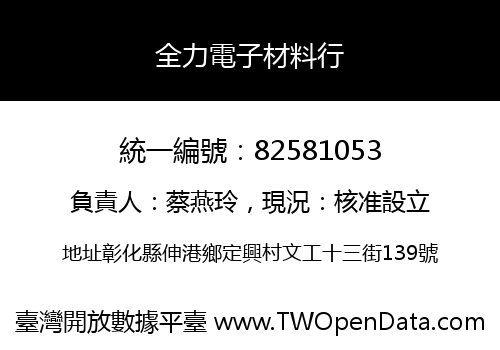 全力電子材料行