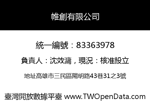 帷創有限公司