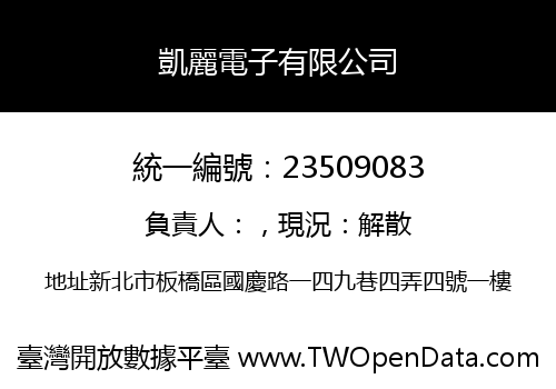 凱麗電子有限公司