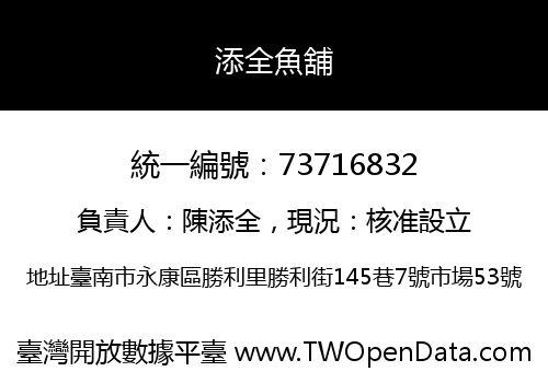 添全魚舖
