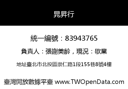 晁昇行