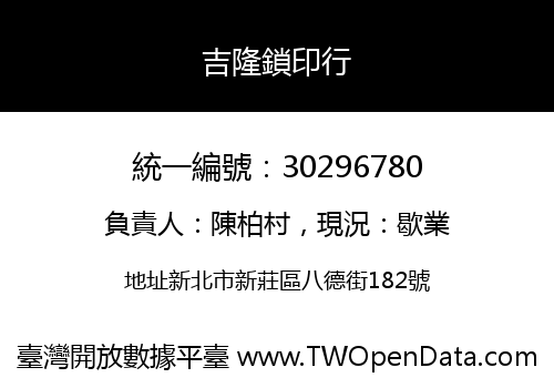 吉隆鎖印行