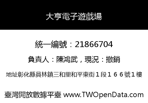 大亨電子遊戲場