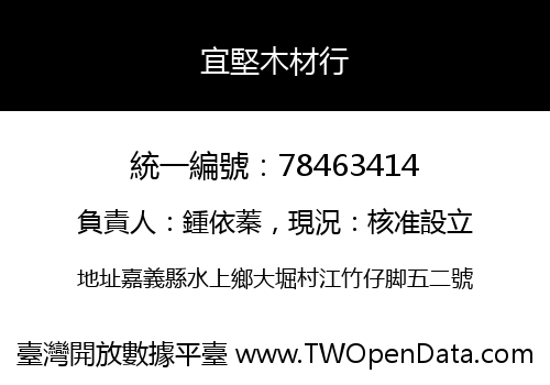 宜堅木材行