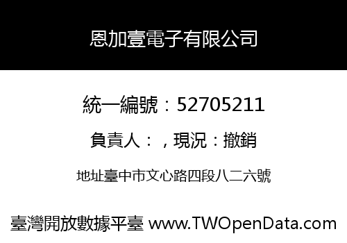 恩加壹電子有限公司