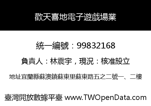 歡天喜地電子遊戲場業