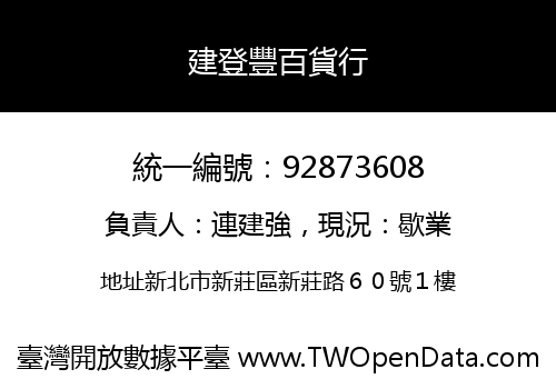 建登豐百貨行