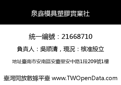 泉鑫模具塑膠實業社