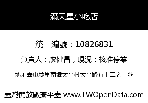 滿天星小吃店