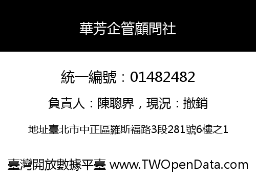 華芳企管顧問社