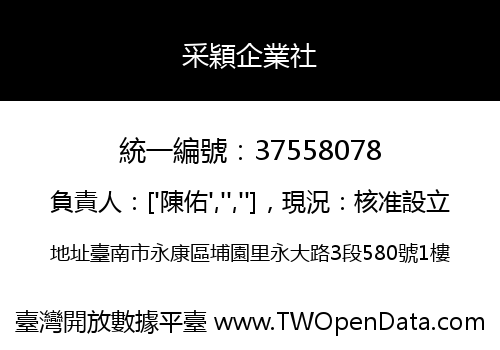 采穎企業社