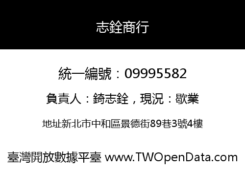 志銓商行