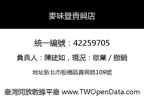 麥味登貴興店